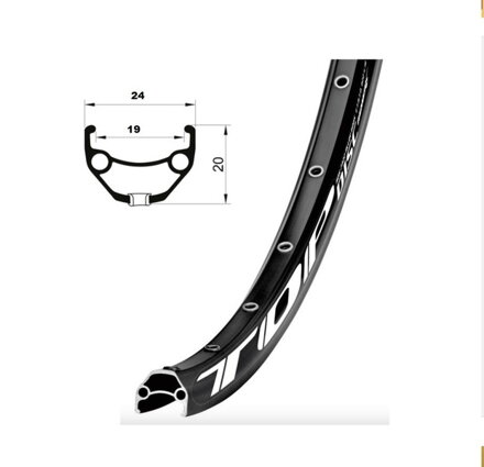REMERX ráfik Top disc 584x19 BA+nit 32dier, AV