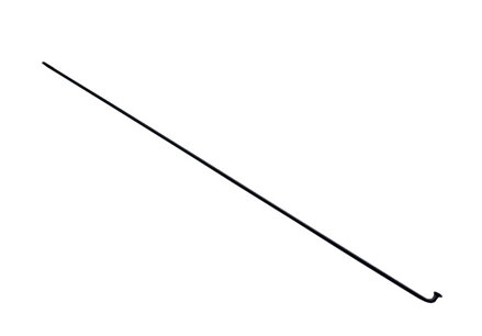 VISION drôt Alpina C40 Black 278mm flat 2mm j-bend