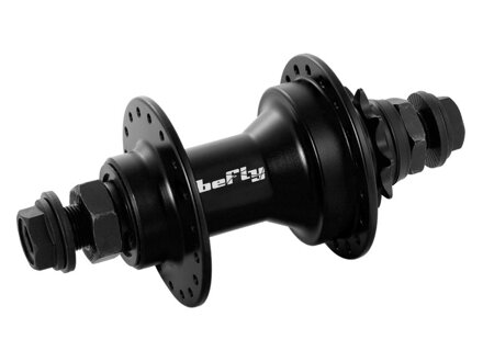 BEFLY náboj BMX BeFly One Bolt Type zadný, Black