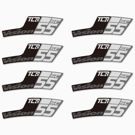 VISION nálepky na ráfik SC 55 DB TL Merida black ZJWH0572 (1bike)