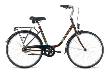 DEMA bicykel MODET CITY 24x1 3/8 BROWN