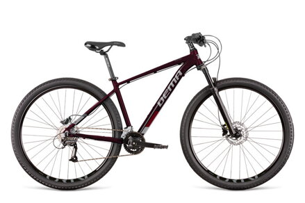 DEMA bicykel Dema RAVENA 5 dark bordo-gray 18'