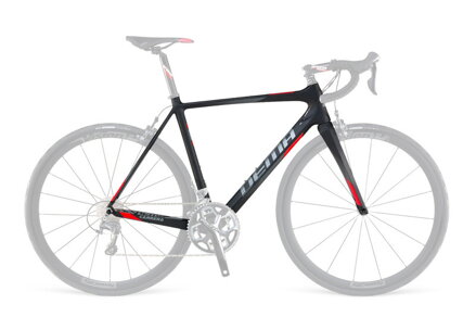 RAM-Dema CARRERA 9.0 black-red 540 mm s vidlicou