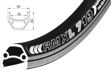 REMERX ráfik Dragon L-719 584x19 BA+GBS 36 dier (27,5')