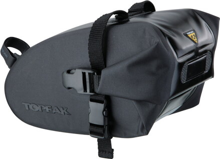 Topeak taška podsedlová WEDGE DRY BAG Large čierna, popruh