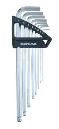 Topeak kľúče inbusové DUOHEX WRENCH SET (sada 8 ks)