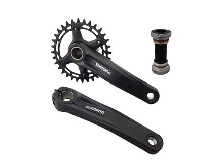 Shimano kľuky DEORE MT510-1, 12-SPEED, 32z/170mm + BB set (OEM)