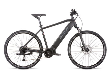 DEMA bicykel TERRAM 5 black-grey-red M/18'