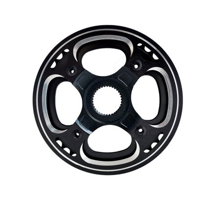 Prev.Al. kľuky BAFANG CB E1.N1 38T + kryt (OEM)