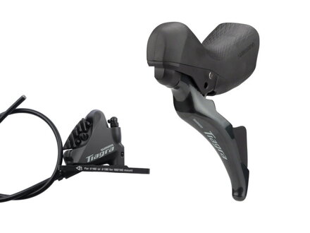 Br.hydr.Shimano TIAGRA ST-4725(L), BR-4770(F), 800mm FlatMount (OEM)