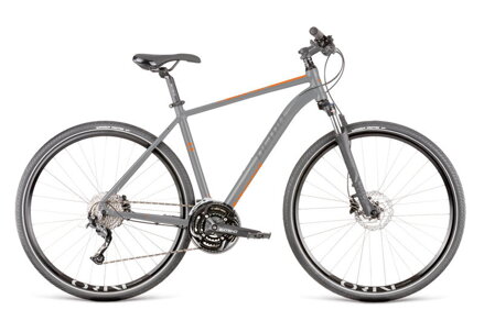 DEMA bicykel AVEIRO 5 grey-orange XL/22'