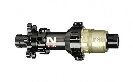 Novatec D412CB-X12-A4A-XDR zadný náboj, 6-dier, 24 dier, 12x142 mm, Sram XDR, OEM