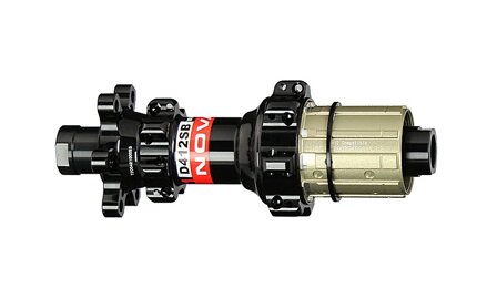 Novatec D412SB-X12-A4ALS-11S zadný náboj, 6-dier, 28 dier (round holes), 12x142 mm, Shimano HG, OEM