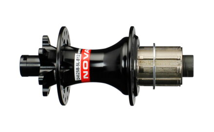 Novatec D462SB-SL-B12-S3S-11S zadný náboj, 6 dier, 32 dier, 12x148 mm, Shimano HG, OEM