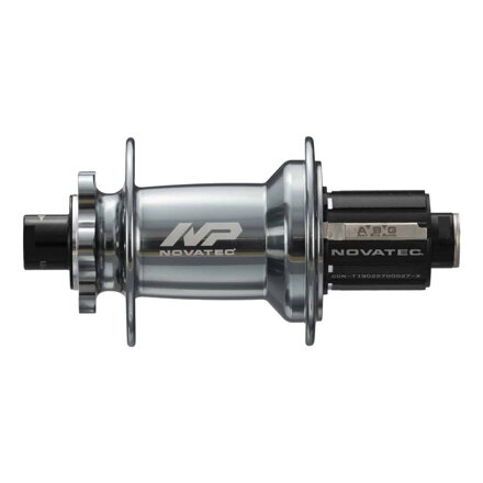 Novatec XD602SB/A-B12-ABG zadný náboj, 6-dier, 32 dier, 12x148 mm, Shimano HG, anodized grey, OEM