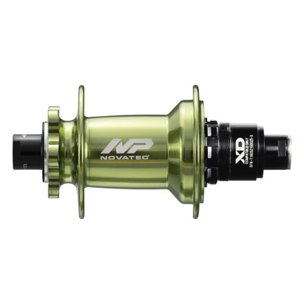 Novatec XD602SB/A-B12-S11 Boost zadný náboj, 32 dier, 12x148 mm, 6 dier, SRAM XD, zelená, OEM