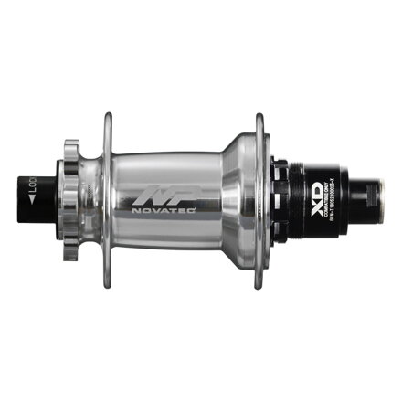 Novatec XD602SB/A-B12-S11 Boost zadný náboj, 32 dier, 12x148 mm, 6 dier, SRAM XD, strieborná, OEM