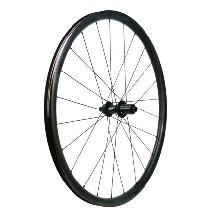 Novatec Gravel G24 Team 28" sada kolies, pevná os, orech Shimano HG