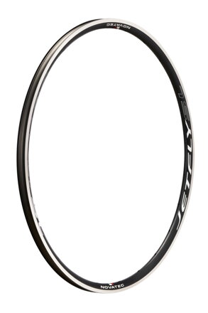 Novatec Rim RWA23C 700C 20H AL, water decal with no+Jetfly SL