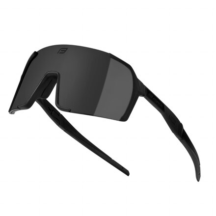 Force okuliare GLARE čierne, čierne zrkadl. sklo