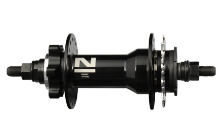 Novatec D256SBT, zadný náboj, 36 dier, M10x185x135, 14-zubový, OEM