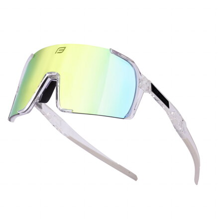 Force okuliare GLARE transparentné, žlté zrkadl. sklo