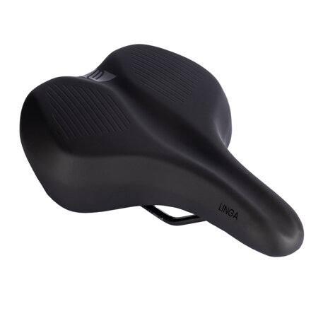 Force sedlo LINGA2 turistické dámske, čierne