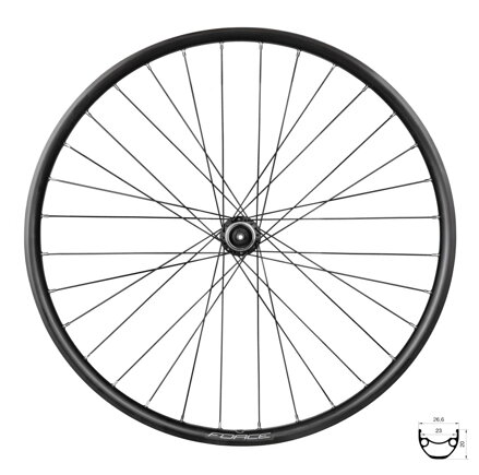 Force koleso predné XC DISC 559x23 HBM475 6d 36d