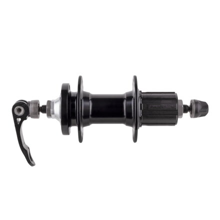 Force náboj zadný 6D ložiskový kazetový, 32d, čierny