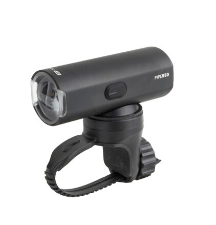 Force svetlo predné PIPE 550LM USB čierne