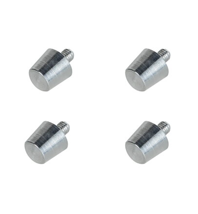 Force hroty na MTB tretry pre model REVOLT, 4ks, strieborné