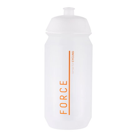 Force fľaša DIVIDE 0,5 l, bielo-oranžová
