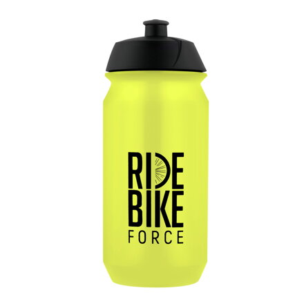 Force fľaša F RIDE BIKE 0,5 l, fluo-čierna