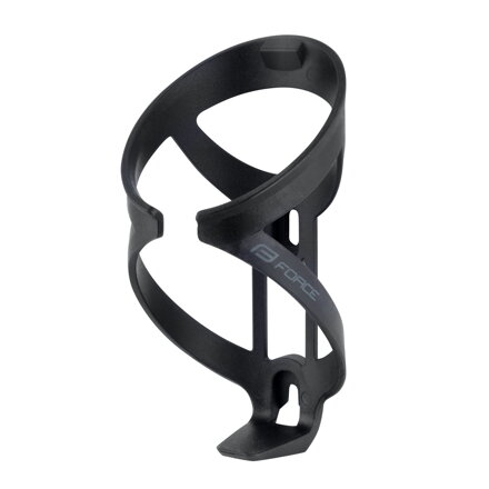 Force košík na fľašu LIVA, plastový, čierno-šedý