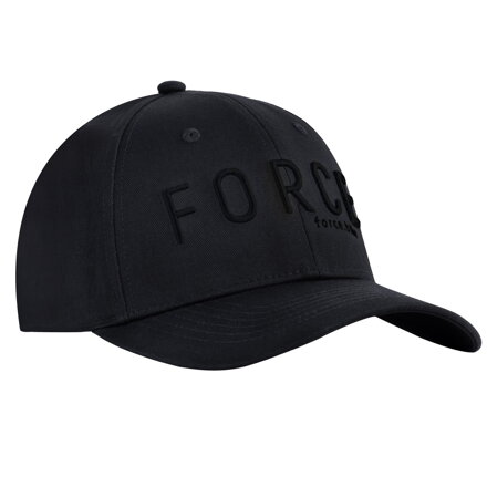 Force šiltovka BE 3D, čierna
