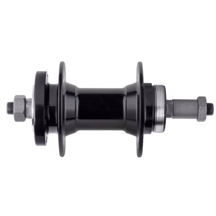 Force náboj zadný 6D ložiskový závitový, 36d, čierny