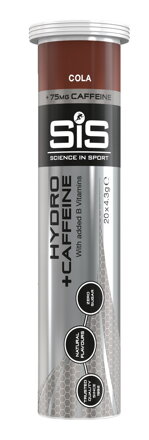 SiS GO Hydro tablety kola + kofeín 20x4,2g