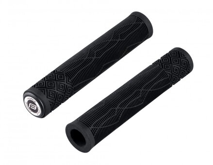 FORCE gripy BMX160 gumové, čierne, balené
