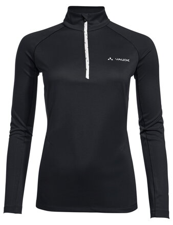 Vaude tričko s dlhým rukávom Larice Light, dámske, black