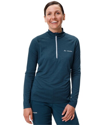 Vaude tričko s dlhým rukávom Larice Light, dámske, tmavo modrá