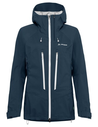 Vaude hardshell bunda Monviso 3L, dámska, tmavo modrá
