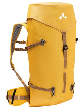 Vaude lezecký nepremokavý batoh Rupal 28, unisex, burnt yellow