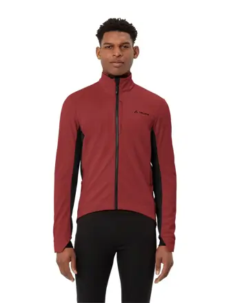Vaude cyklistická bunda Kuro II Softshell, pánska, carmine