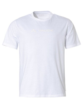 Vaude bavlnené tričko Logo II, pánske, biele (white)