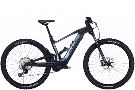 BULLS E-STREAM EVO AM4 29, BROSE 925WH, čierno-strieborná