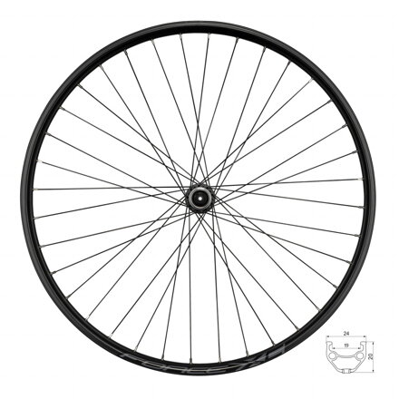 FORCE koleso zadné XC DISC 622x19 FHM3050-CL 36d