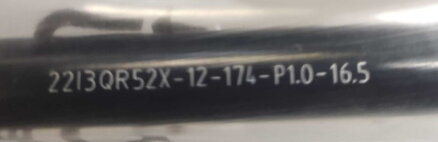 MARIN Oska QR52X BK 12X174MM BOLT ON TAPERED HEAD