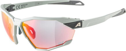 ALPINA Cyklistické okuliare TWIST SIX QV dymovo šedé matné