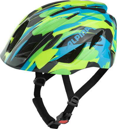 ALPINA Cyklistická prilba PICO neon-green blue glosss