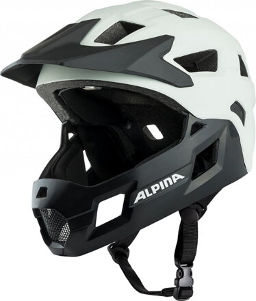 ALPINA Cyklistická prilba RUPI junior, bielo-čierna